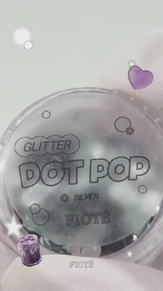 FIOTE Dot Pop Silver nail-art application tutorial; other materials sold separately
