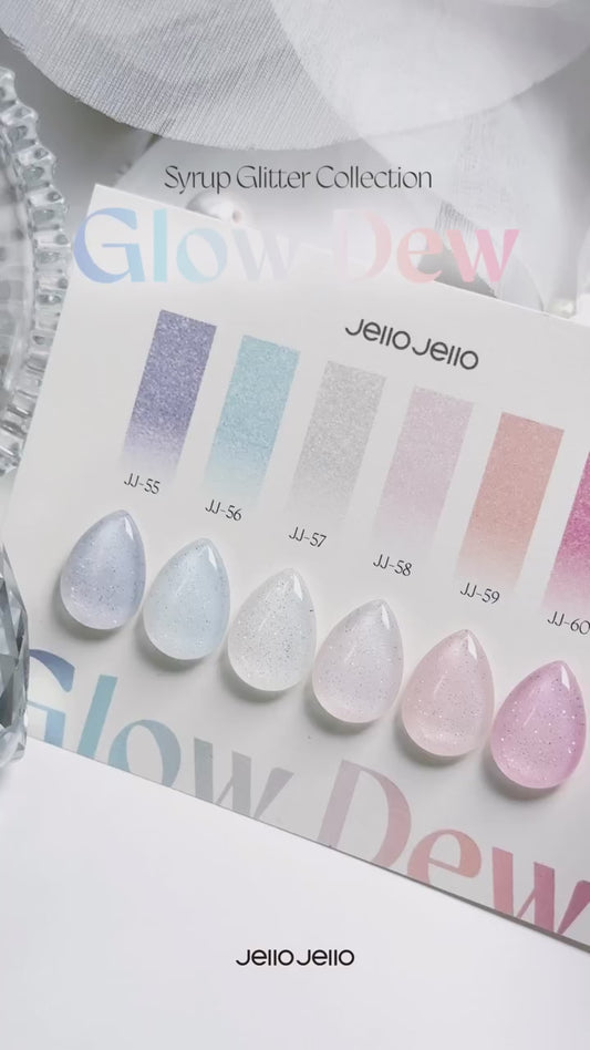 JELLO JELLO Glow Dew Syrup Gel Set (6pcs) - Korean Gel Collection