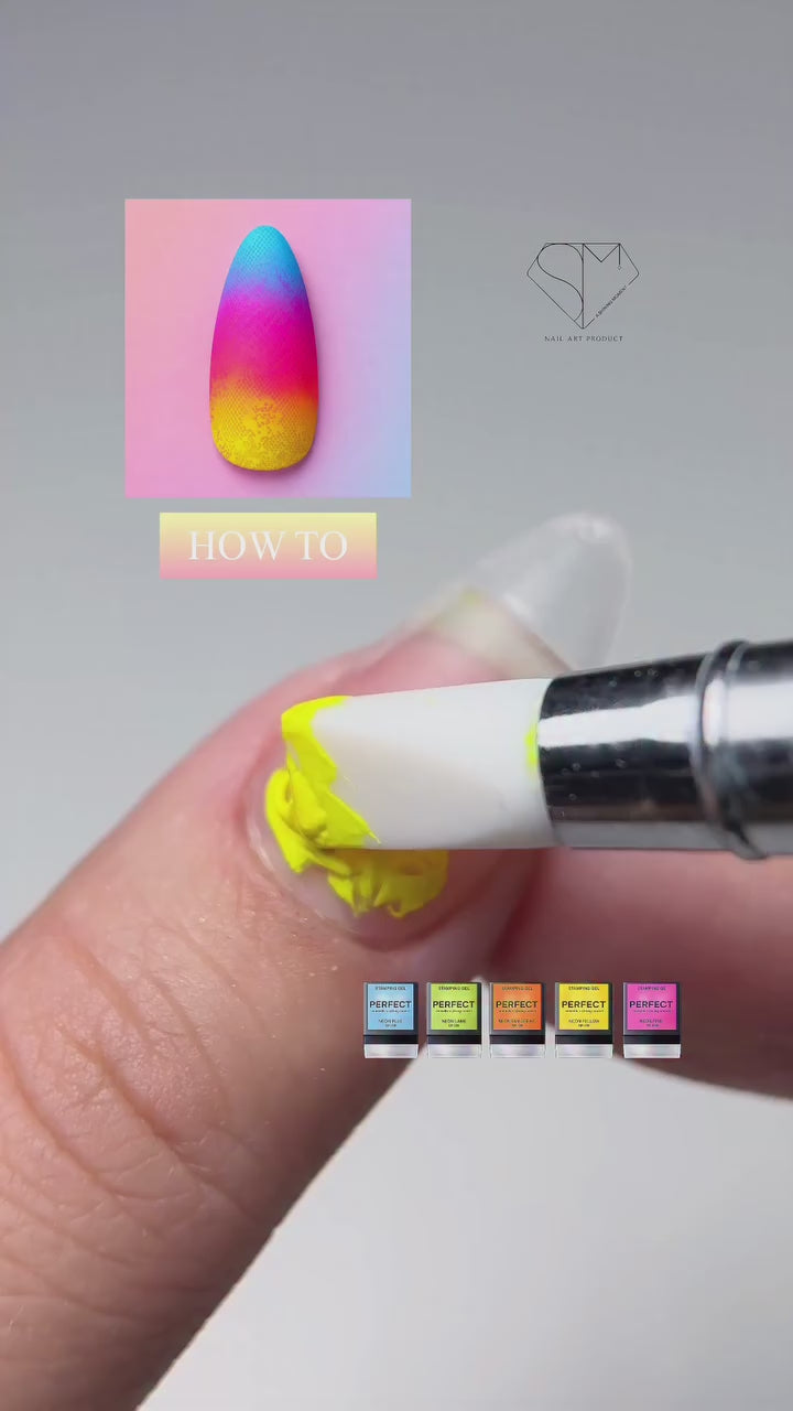 MITHMILLO A Shining Moment Perfect Stamping Neon Gel_15