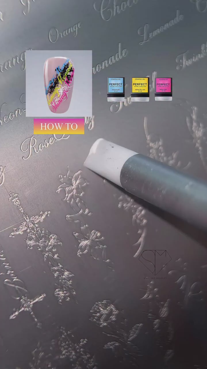 MITHMILLO A Shining Moment Perfect Stamping Neon Gel_16