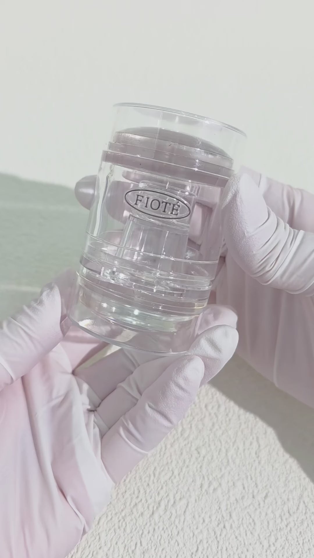FIOTE clear stamper and two-way scraper demonstration