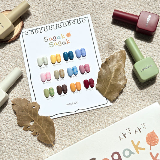 MOSTIVE Sagak Sagak Collection (MC-F025–MC-F036, 12 × 10 ml) – product photograph