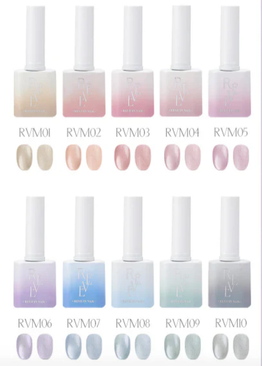 REVE IN NAIL Blurring Me - 10pcs/set - Gel
