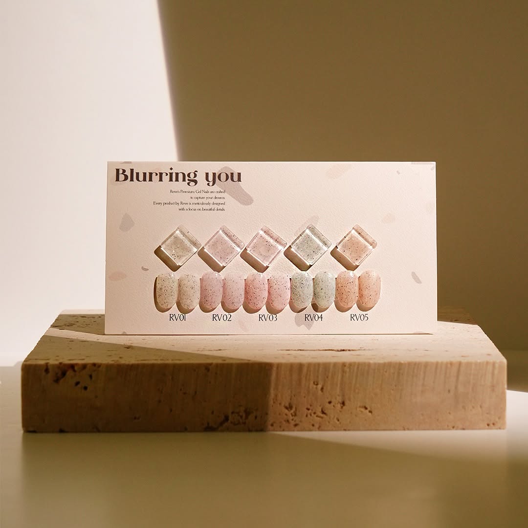 REVE IN NAIL Blurring You - 5pcs/set - Gel
