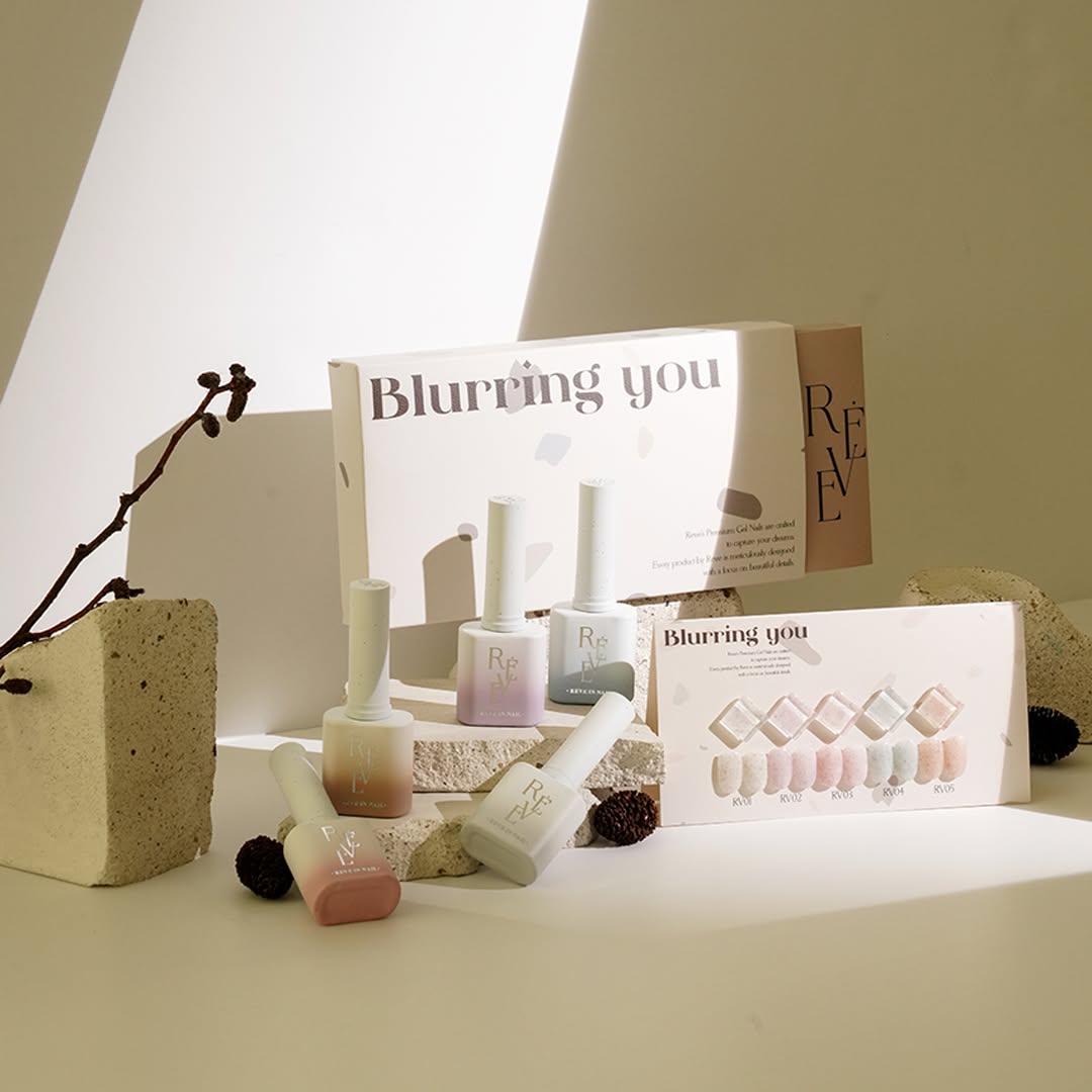 REVE IN NAIL Blurring You - 5pcs/set - Gel