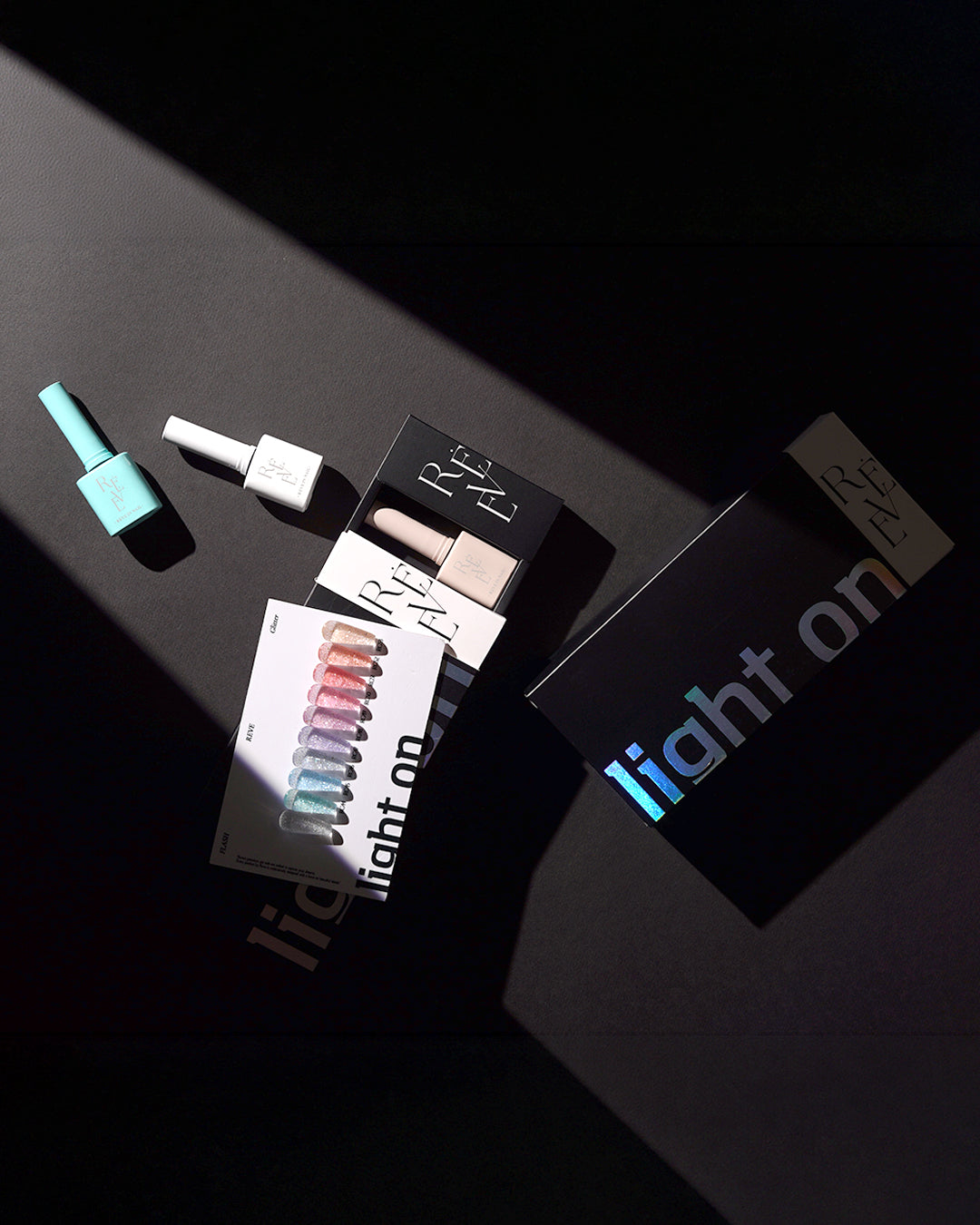 REVE IN NAIL Light On Glitter Gel Polish Set (10pcs) - Korean Nail Gel Collection - Gel