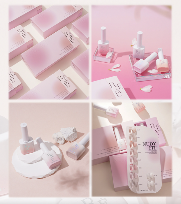 REVE IN NAIL Nudy Fit - 10pcs/set - Gel