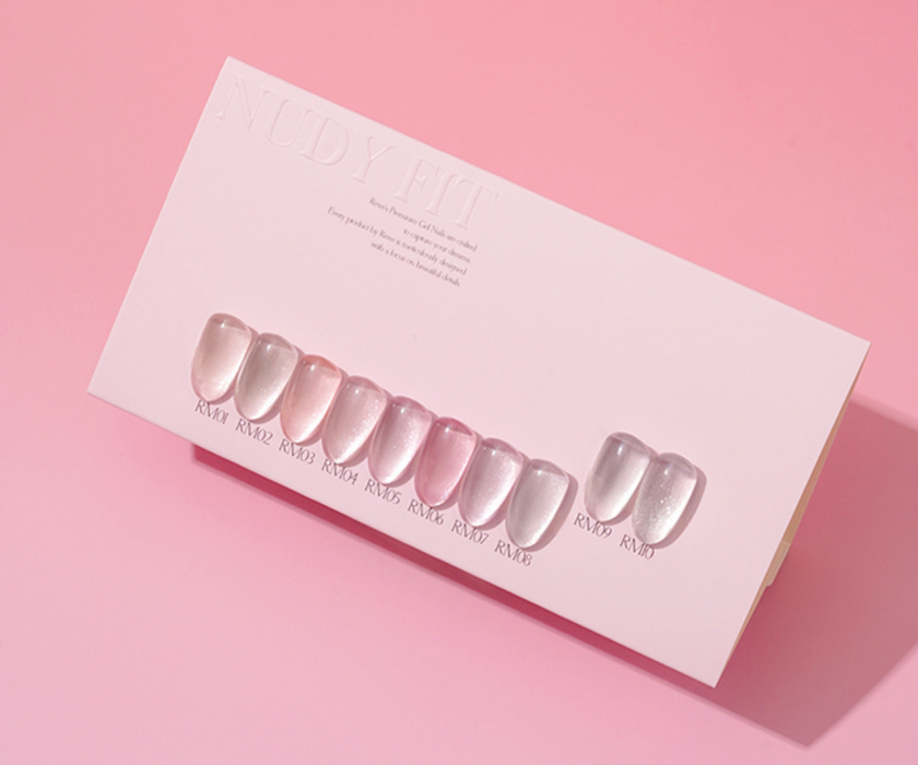 REVE IN NAIL Nudy Fit - 10pcs/set - Gel