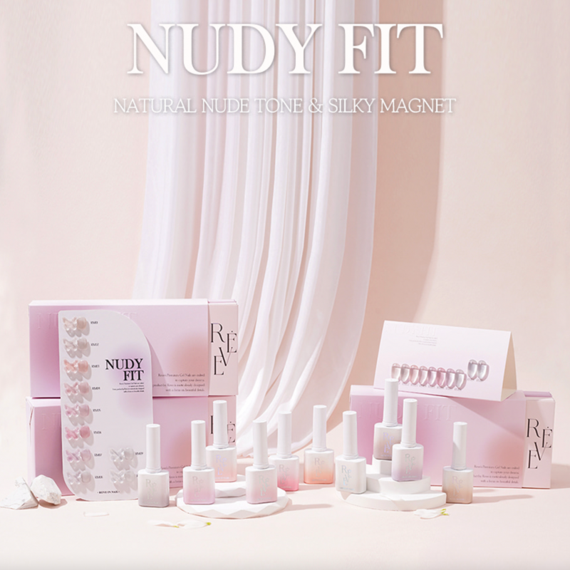 REVE IN NAIL Nudy Fit - 10pcs/set - Gel