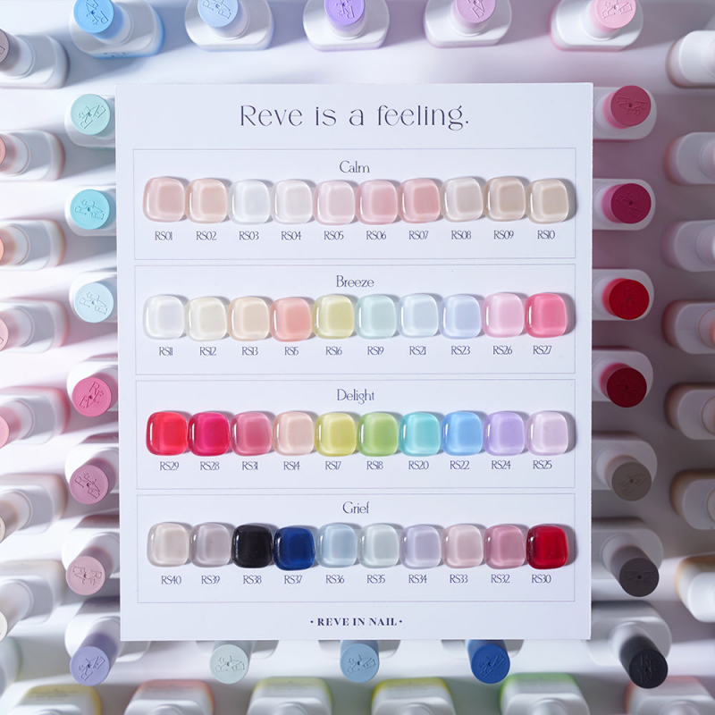 REVE IN NAIL Delight - 10pcs/set - Gel