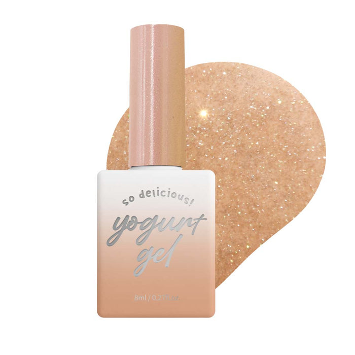 Soft, reflective pink gel polish with a mid-viscosity formula that blends seamlessly into the nail bed, capturing the delicate, ethereal tones of a ballerina's costume. This Yogurt Ballerina Collection offers a set of 8 shades, perfect for creating a cohesive and elegant look.