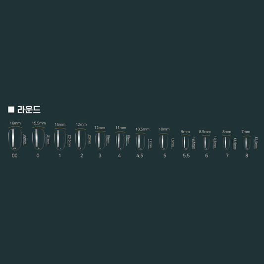 RIPOSO Just 10 Tip Round Clear - Tools
