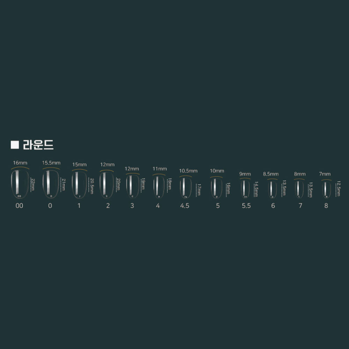 RIPOSO Just 10 Tip Round Clear - Tools