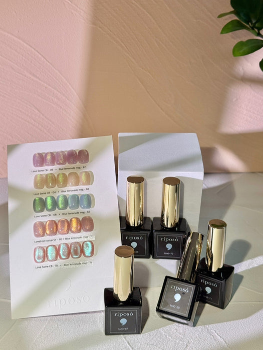 RIPOSO Pulling Layered 2 Magnetic Gels - 5pcs/set - Gel