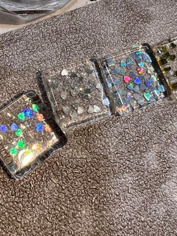 RIPOSO Mini Heart World (6 types) - Nail Glitter