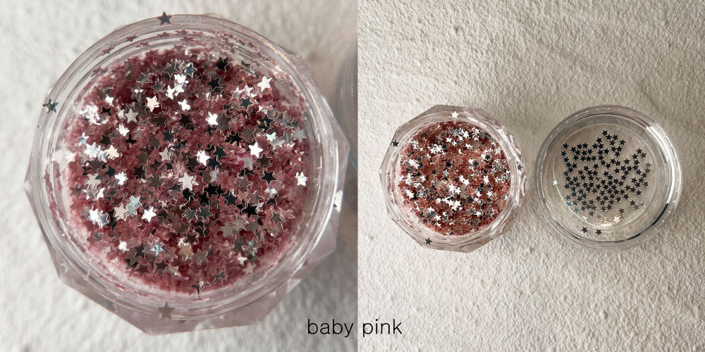 RIPOSO Mini Star World Glitter Set (6 types) - Nail Glitter