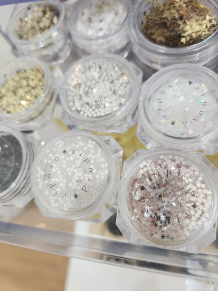 RIPOSO Mini Star World Glitter Set (6 types) - Nail Glitter