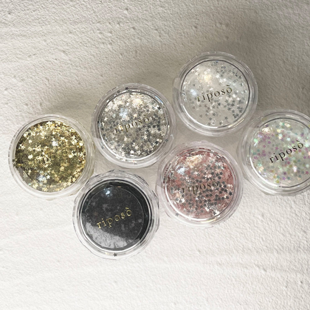 RIPOSO Mini Star World Glitter Set (6 types) - Nail Glitter
