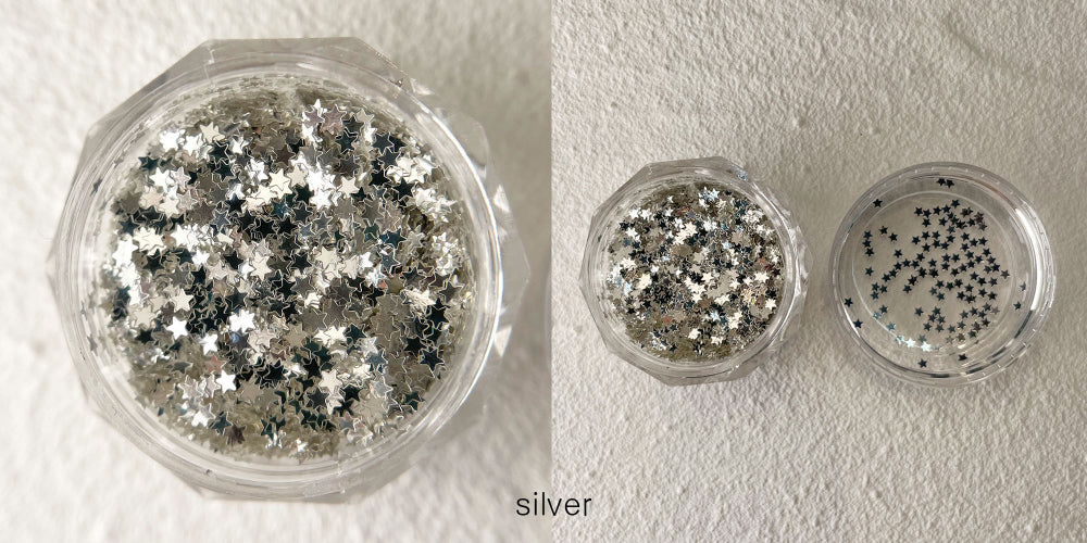 RIPOSO Mini Star World Glitter Set (6 types) - Nail Glitter