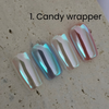 RIPOSO Mirror Powder Candy Rapper - Mirror/Chrome Powder