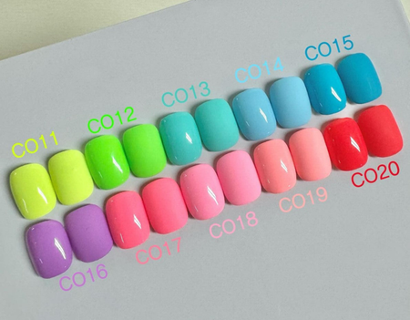 RIPOSO Personal Vivid Neon Collection 10pcs/set - Gel