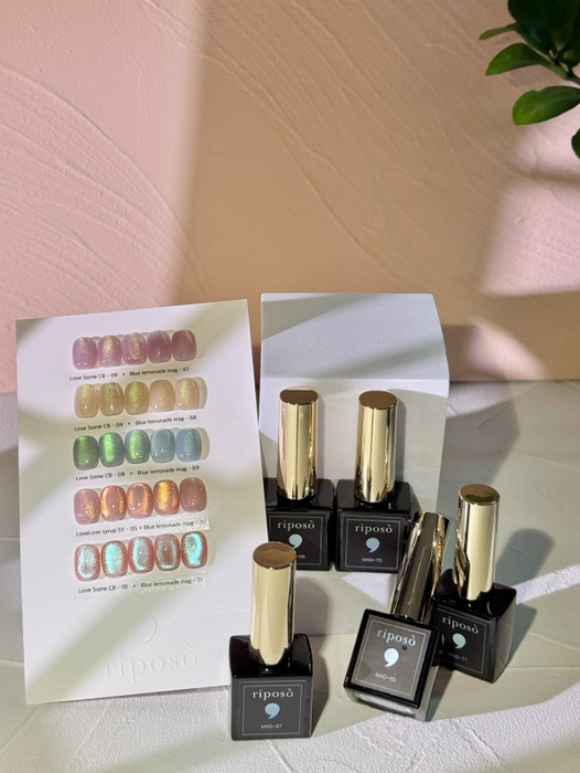 RIPOSO Pulling Layered 2 Magnetic Gels - 5pcs/set - Gel