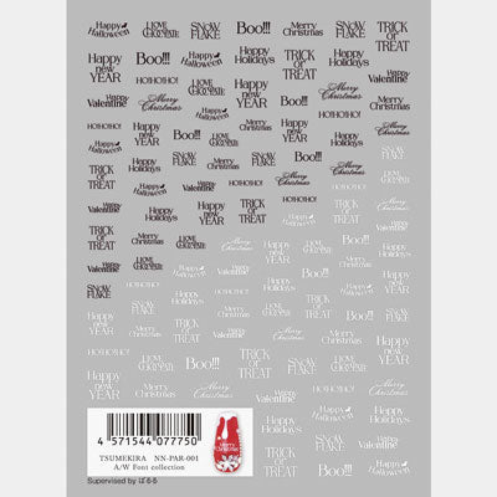 Tsumekira nn-par-001 - Nail Art