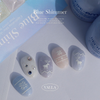 VALLA Blue Shimmer Collection 8pcs/set - Gel