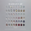 VALLA Glitter RADIANT 48 Edition SET 48pcs/set - Gel