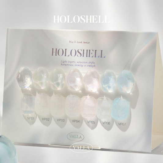 VALLA HOLOSHELL 7pcs/set - Gel
