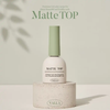 VALLA Matte Top: A premium gel color recipe that creates a velvety, non-reflective surface for your nails, delivering a beautiful and healthy look. The product is designed to provide a matte finish, complementing the Korean nail supply brand's commitment to quality and innovation.