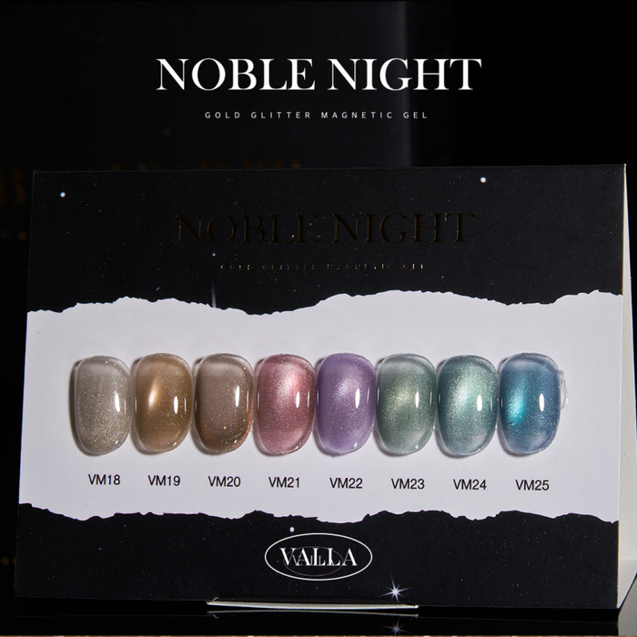 VALLA Noble Night Collection 8pcs/set - Gel