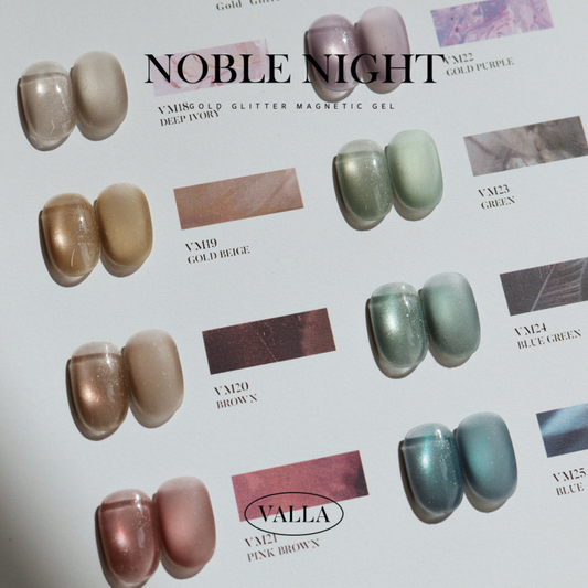 VALLA Noble Night Collection 8pcs/set - Gel
