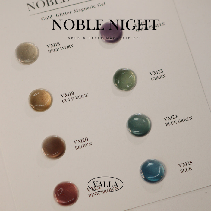 VALLA Noble Night Collection 8pcs/set - Gel