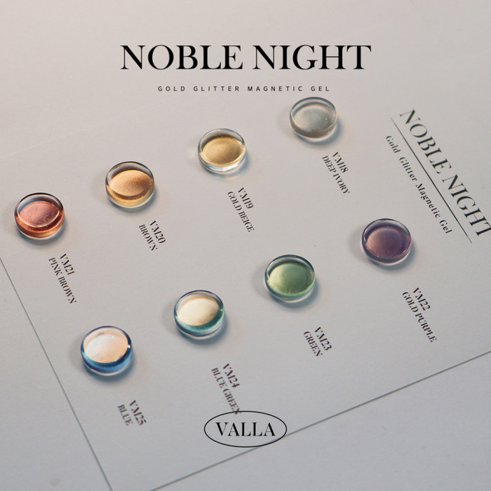VALLA Noble Night Collection 8pcs/set - Gel