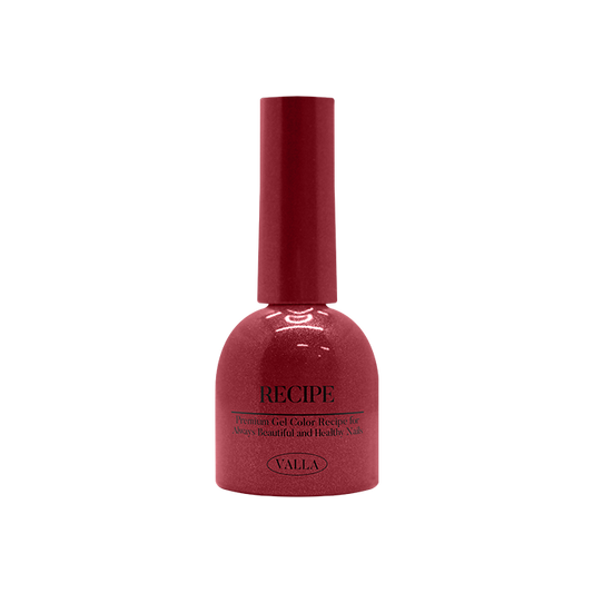 VALLA Red Slip VM58 magnetic gel polish, 10 ml
