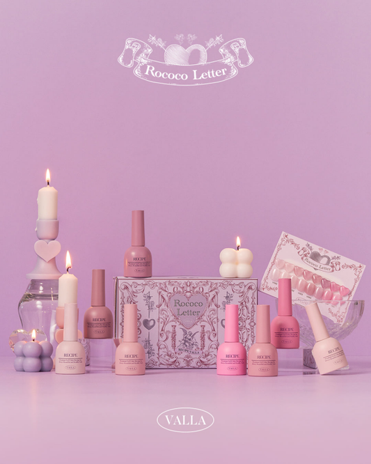 VALLA Rococo Letter 8pcs/set - Gel