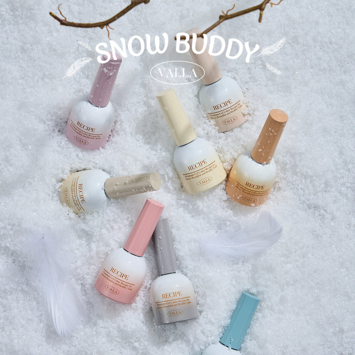 VALLA Snow Buddy Collection 8pcs/set - Gel