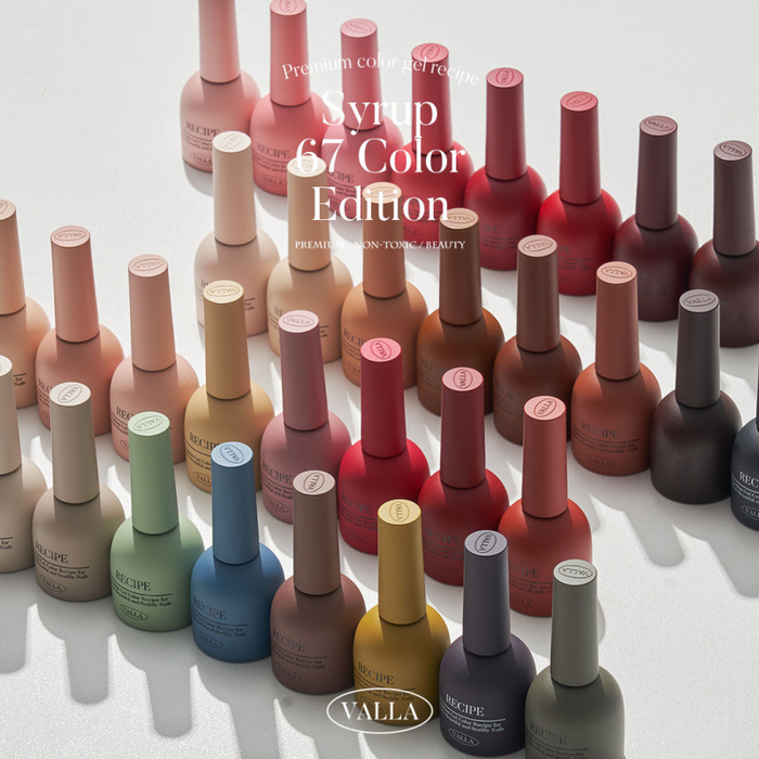VALLA Syrup 67 Color Edition 67pcs/set - Gel