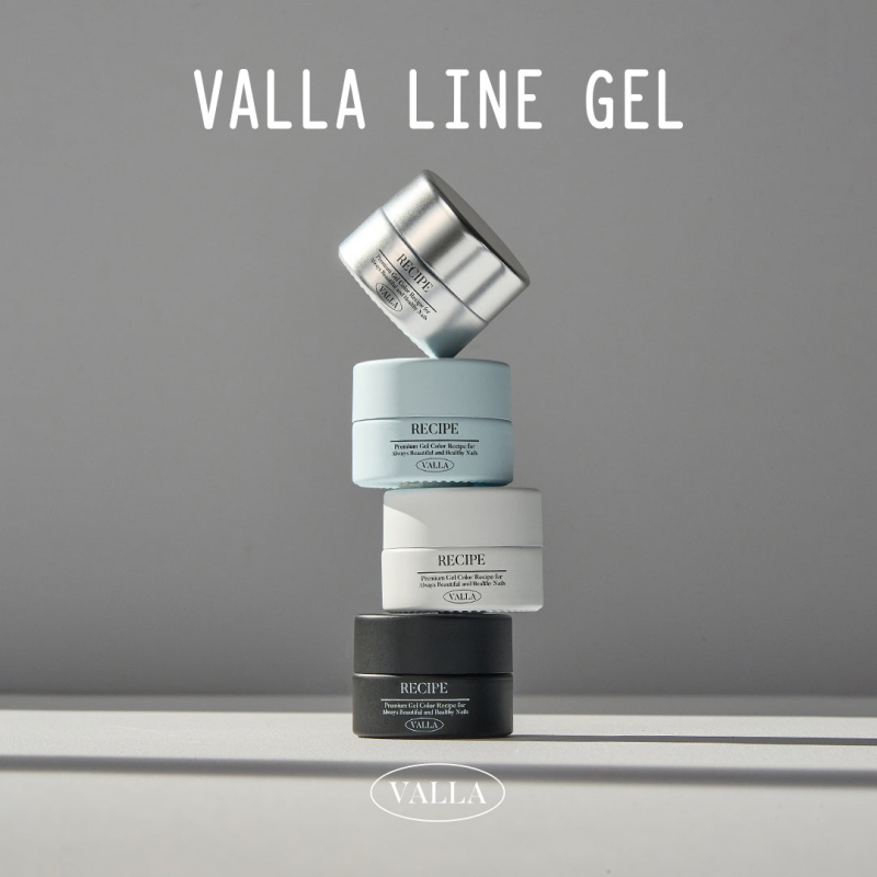 VALLA VL02 Black Veil (Line Gel) - 5g - Nail Art