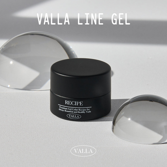 VALLA VL02 Black Veil (Line Gel) - 5g - Nail Art