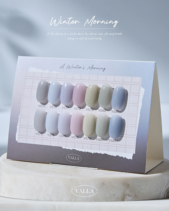 VALLA Winter Morning Collection 7pcs/set - Gel