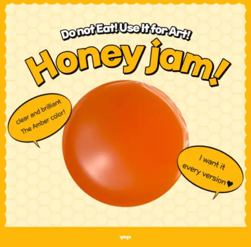 YOGO Honey Jam 3D Clay | Korean Nail Supply for Europe | Pretty Yeppuda