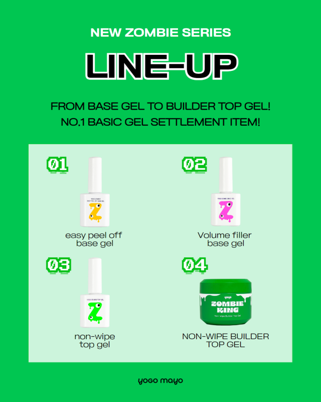 YOGO Zombie King Builder Top - Gel