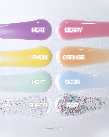 YOGOMAYO Cotton Candy Collection - 8pcs/set - Gel