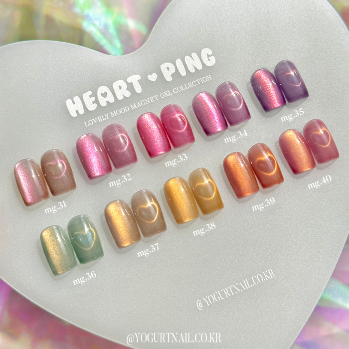 YOGURT Heart Ping Collection 10pcs/set (10x8ml) - Gel