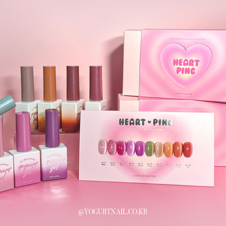 YOGURT Heart Ping Collection 10pcs/set (10x8ml) - Gel