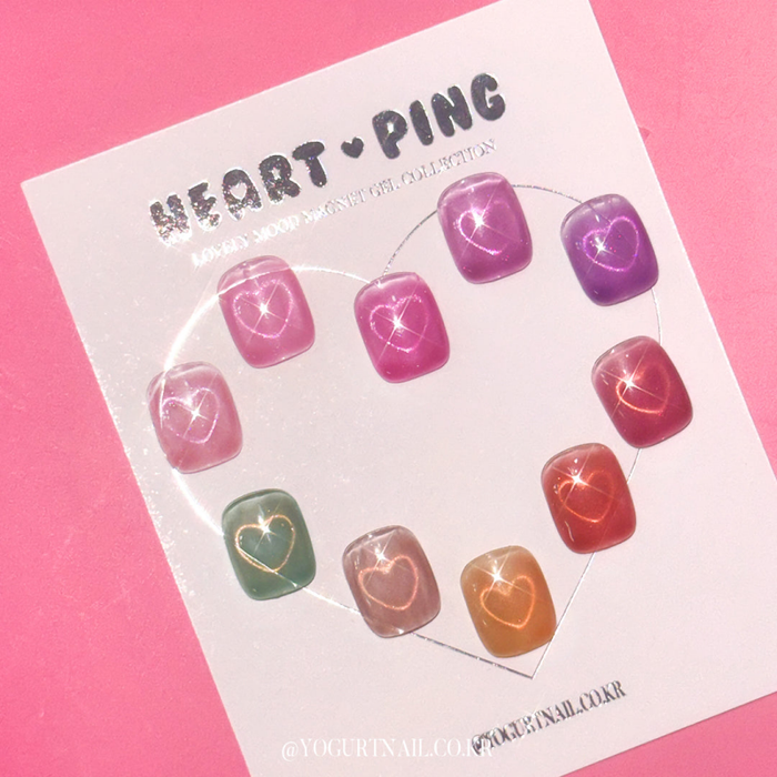 YOGURT Heart Ping Collection 10pcs/set (10x8ml) - Gel