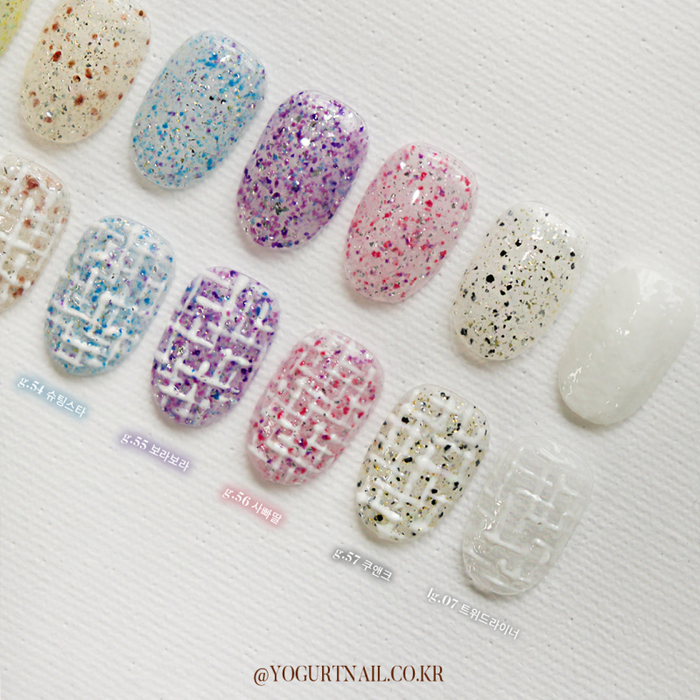 YOGURT Twin Tweed - 8pcs/set - Gel