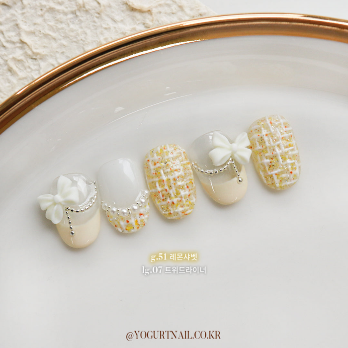 YOGURT Twin Tweed - 8pcs/set - Gel